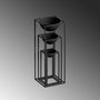 Aberto Design Maceta Decorativa GED-019 Negro